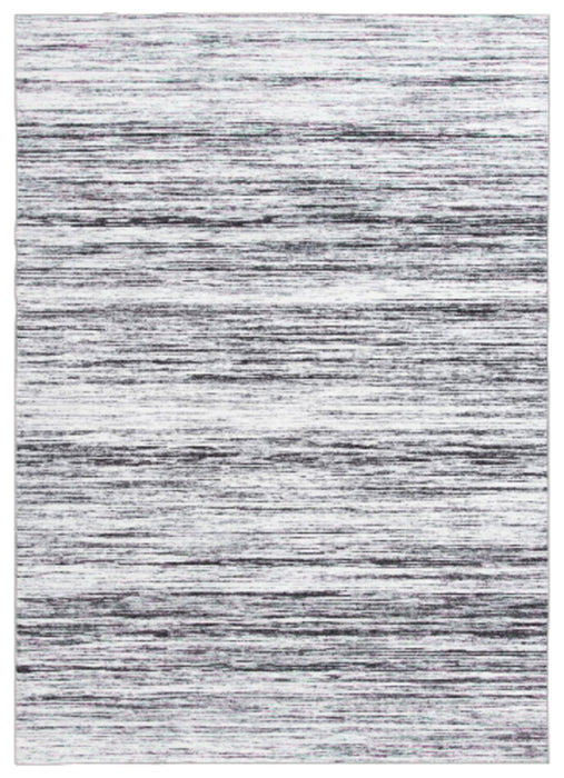 Ceren Grey Washable Area Rug - 5’ x 7’