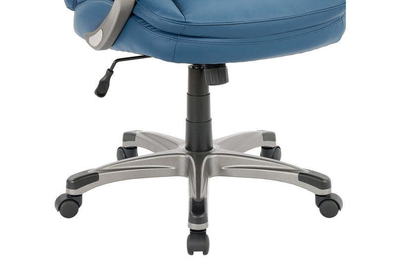 Sealy® Palisade 28\" Adjustable Ergonomic Office Chair - Blue