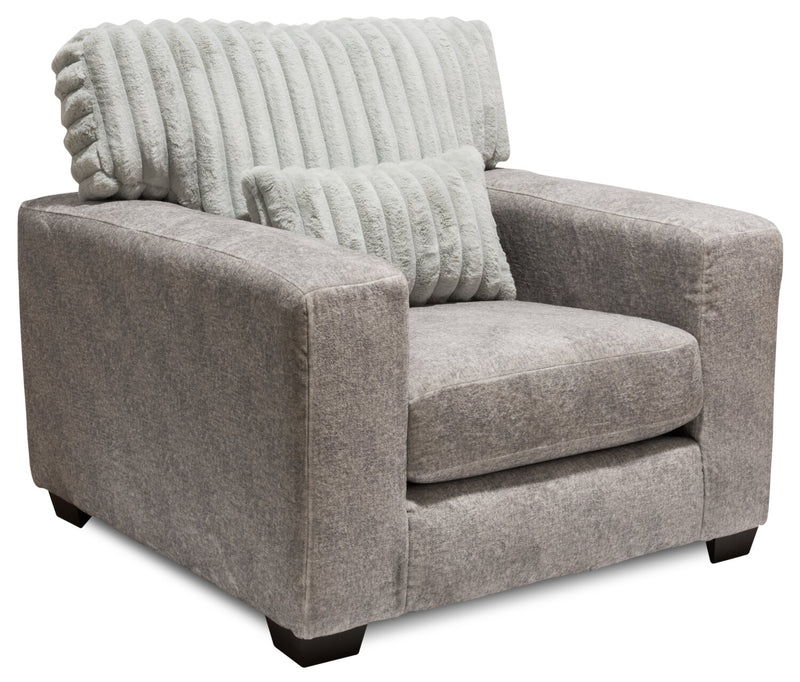 Koda Chenille Chair - Plush Paloma