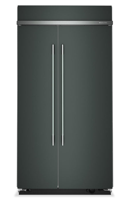 Kitchenaid 42\" 25.5 Cu. Ft. Built-In Side-by-Side Refrigerator – Juniper - KBSN742SJP 