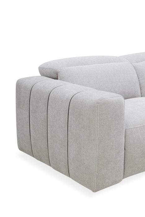 Presidio 6-Piece Right-Facing Power Reclining Sectional – Powder