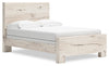 Derekson Full Panel Bed - White
