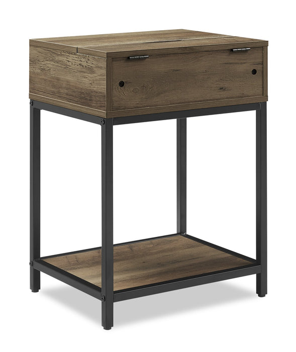 Akio Nightstand - Dark Brown