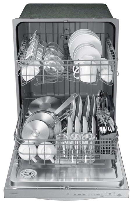 Samsung 24\" 53 dBA Built-In Top-Control Dishwasher with Hybrid Tub - DW80CG4021SRAA 