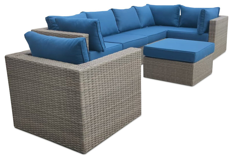 Naples Patio Chair - Blue