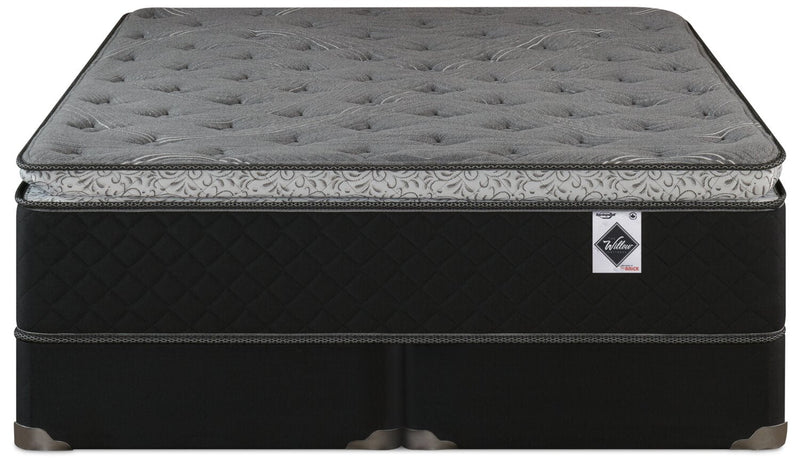 Springwall Sage Pillowtop King Mattress-in-a-Box Set 
