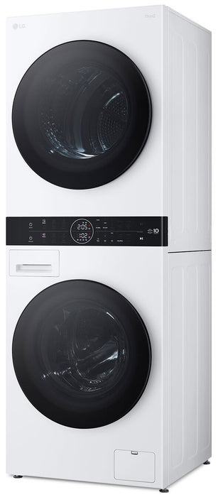 LG WashTower™ with 2.4 Cu. Ft. Washer and 4.2 Cu. Ft. Ventless HeatPump™ Dryer - WKHC152HWA