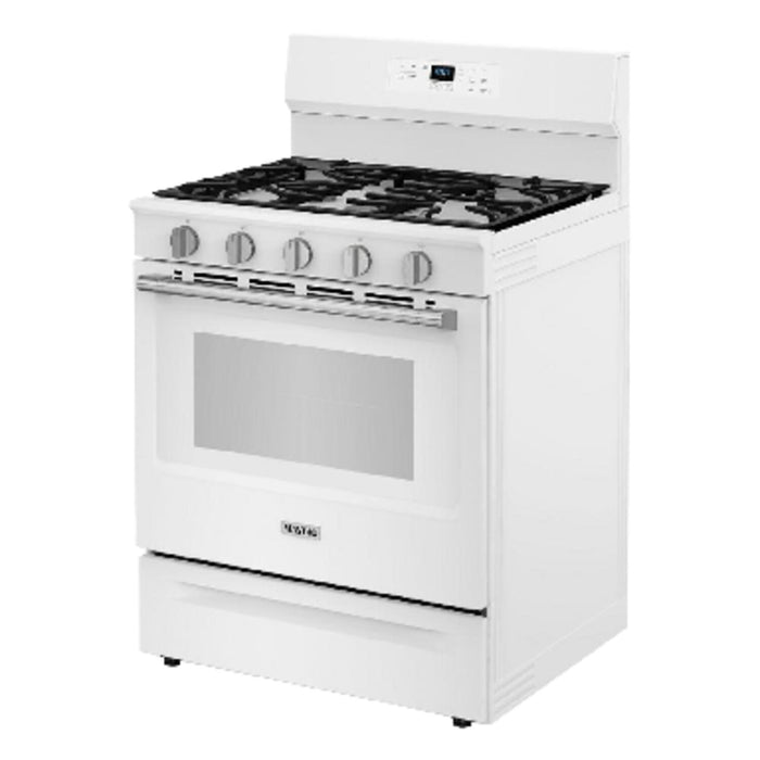 Maytag 5 Cu. Ft. Convection Gas Range with No Preheat Air Fry - White - MFGS6030RW