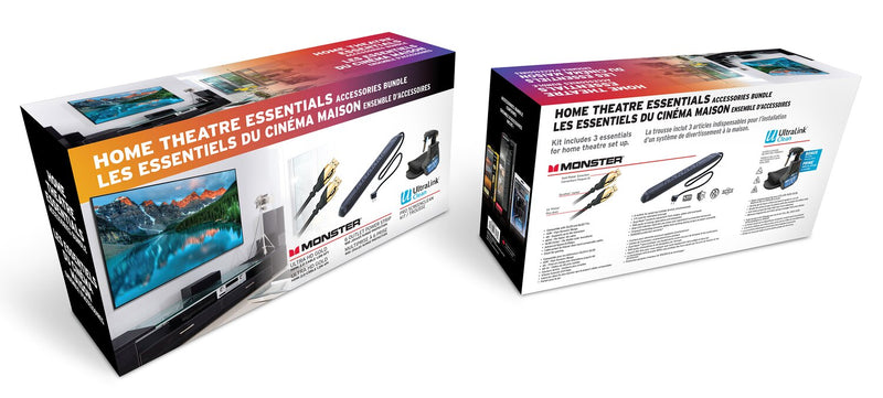 Home Theatre Essentials Accessories Bundle 