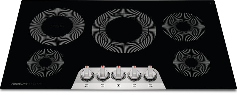 Frigidaire Gallery 36\" 5-Element Electric Cooktop - Stainless Steel - GCCE3670AS 