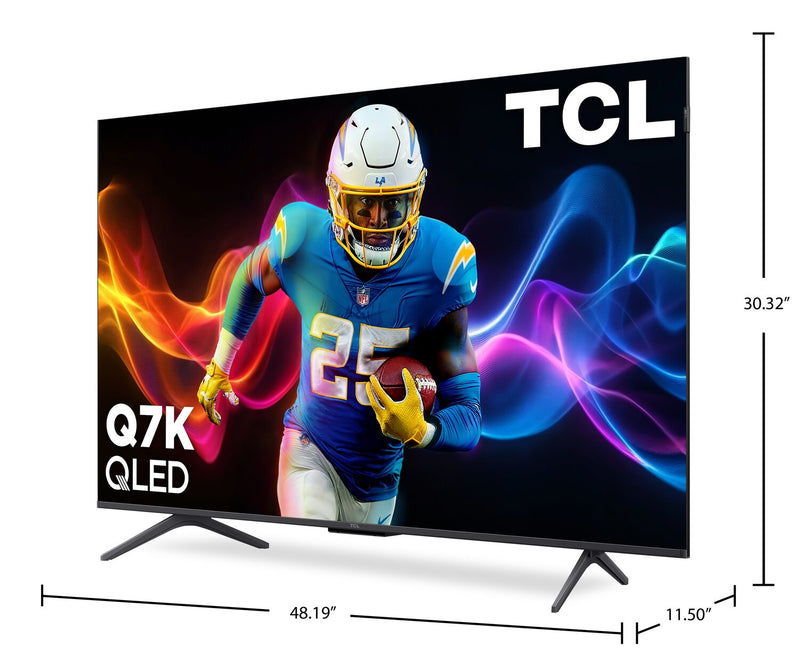 TCL 55\" Q79K QLED 4K UHD Smart Google TV (55Q79K) – 2025 Model