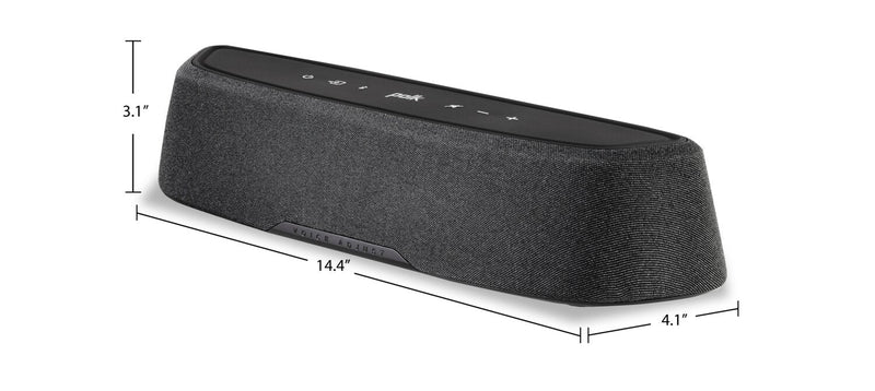 POLK 3.1 CH Dolby Digital DTS:X 3D Audio Soundbar with Wireless Subwoofer (MagniFi Mini AX) 