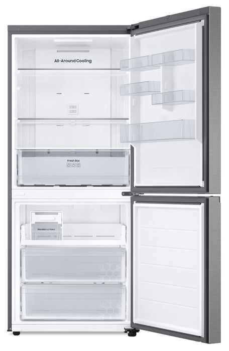 Samsung 16.2 Cu. Ft. Counter-Depth Bottom-Freezer Refrigerator - RB16DG6000SLAA