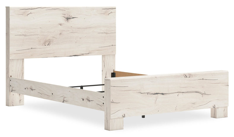 Derekson Queen Panel Bed - White