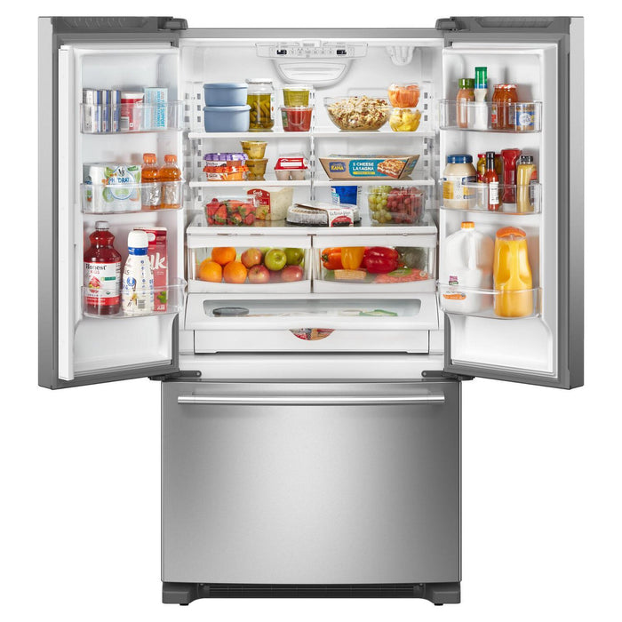 Maytag 36\" 25 Cu. Ft. Bottom-Mount Refrigerator - Fingerprint Resistant Stainless Steel - MRFF4236RZ