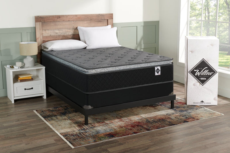 Springwall Sage Pillowtop Twin Mattress-in-a-Box Set 