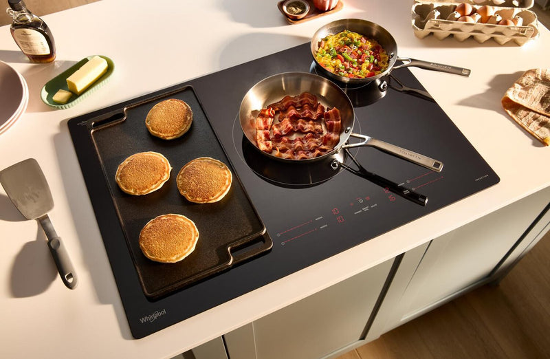 Whirlpool 30\" 4-Element Induction Cooktop - Black - WCIT7530SB