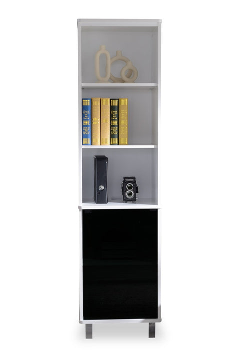 Ignatius 18.7\" Pier with Storage & Cable Management - White