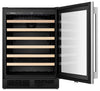Hisense 5.4 Cu. Ft. 54-Bottle Wine Cooler with Wi-Fi and Reversible Door - Stainless Steel - HWS054N6SS