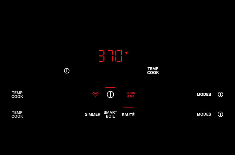 KitchenAid 30\" 5-Element Induction Cooktop - Black - KCIT730SBL