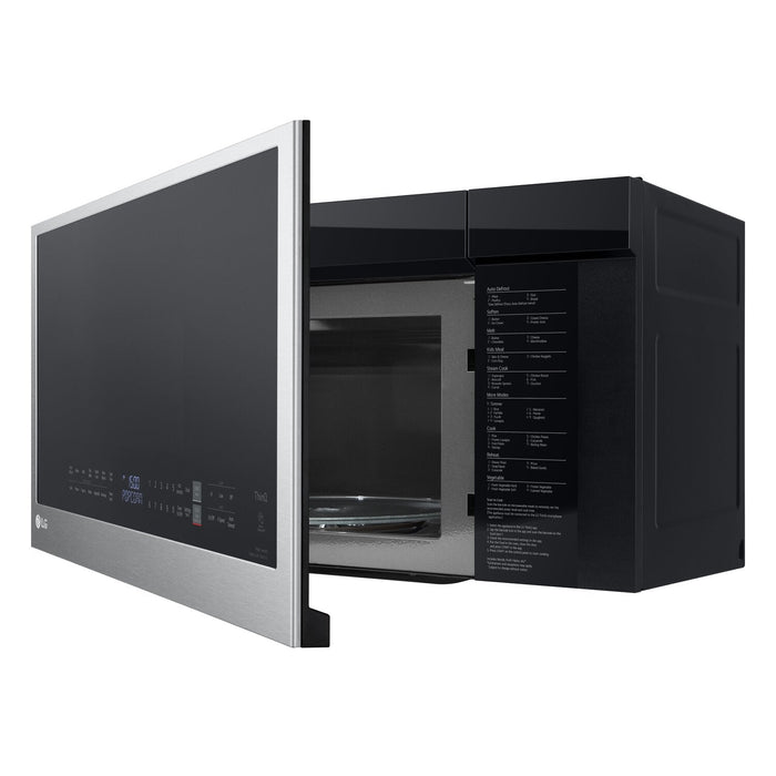 LG 2 Cu. Ft. Over-the-Range Microwave with EasyClean® and Sensor Cooking - Smudge Proof Stainless St… 