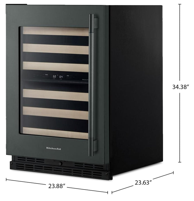 KitchenAid 24\" Undercounter Wine Cellar - Juniper - KUWL524SJP