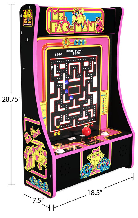 Arcade1up Ms. PAC-MAN™ Portable Partycade 40th Anniversary Edition 