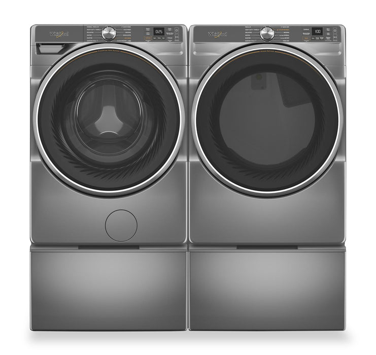 Whirlpool 5.8 Cu. Ft. Front-Load Washer with FreshFlow™ Vent System and 7.4 Cu. Ft. Gas Dryer 