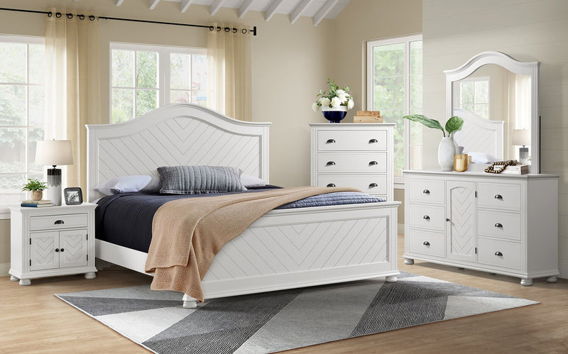 Ella King Panel Bed