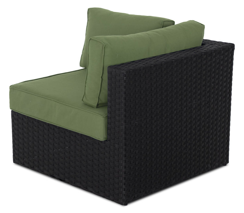 Barbados Patio Corner Chair – Green