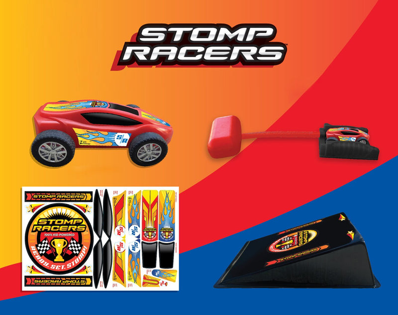 Stomp Rocket® Stomp Racers™ Toy Car Launcher 