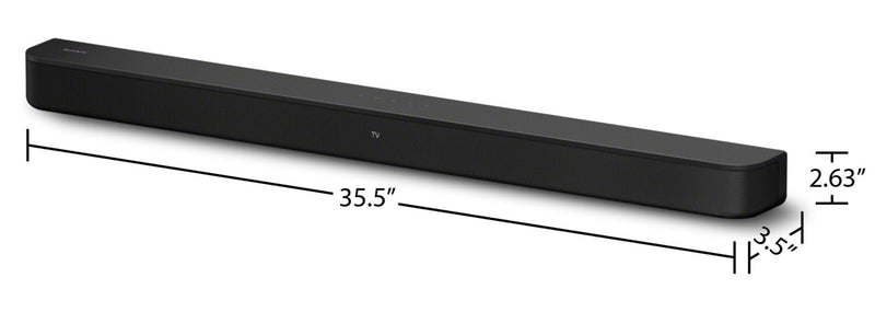 SONY S-Force 2.1 Channel 330W Soundbar with Wireless Subwoofer (HTS400) 