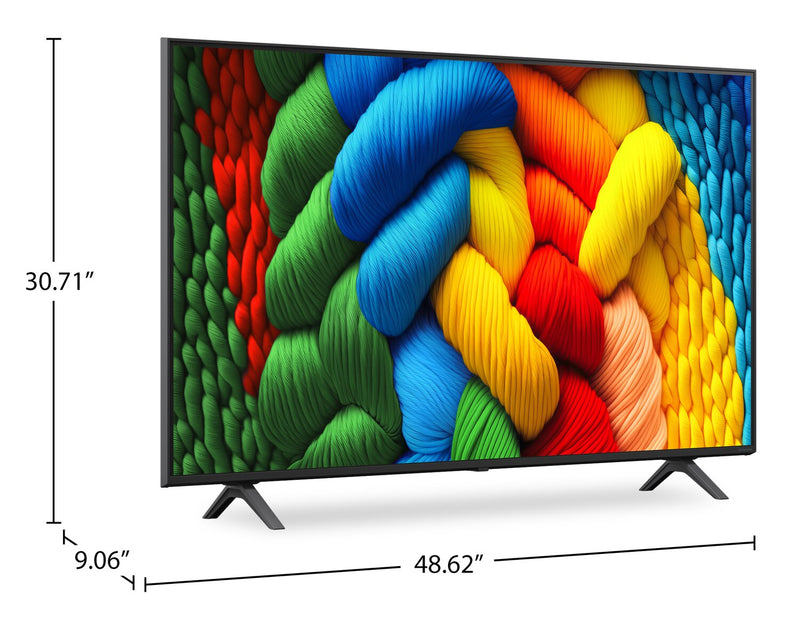 LG 55\" NanoCell AI NANO80 4K Smart TV (55NANO80AUA.ACC)