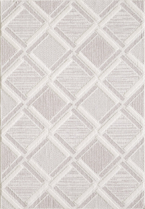Knox Moroccan Beige Area Rug - 5'3\" x 7'7\"