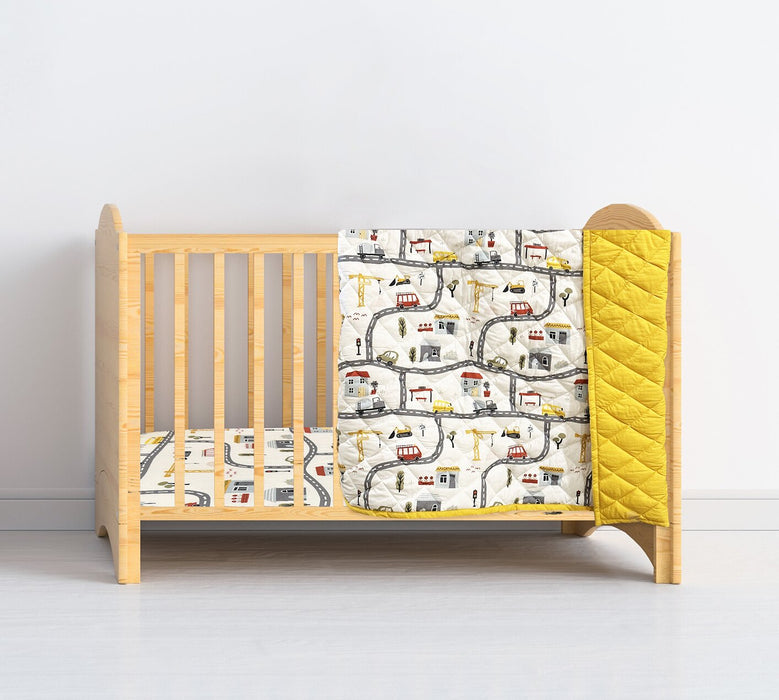 Milo 3-Piece Crib Bedding Set