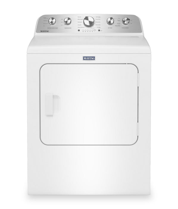 Maytag 5.4 Cu Ft. Top Load Washer with Pet Pro Option and 7.0 Cu Ft. Gas Dryer – White 