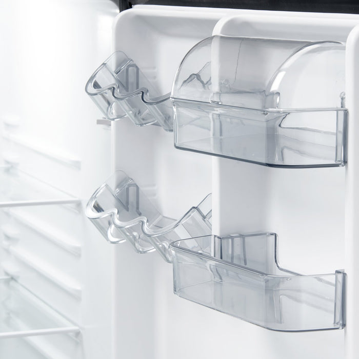Danby 23.4 \" 10 Cu. Ft. Apartment-Size Top-Mount Refrigerator - Stainless Steel - DFF101B1BSSDB