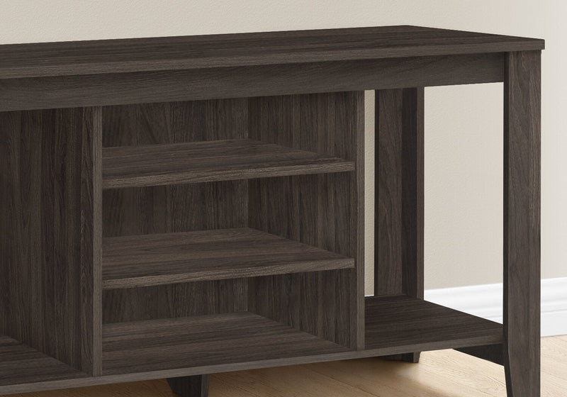 Wren 48\" Traditional TV Stand with Storage and Cable Management for TVs up to 55\"- Brown