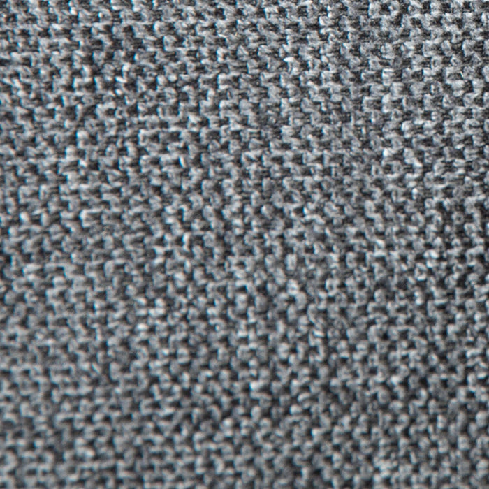 Scott Living Evolve Modular 39.5\" Linen-Look Fabric Storage Ottoman with Feather Down Cushion - Charcoal Grey 