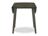 Bryn Drop-Leaf Dining Table, 42\" Round - Dark Grey