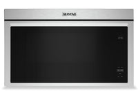 Maytag 1.1 Cu. Ft. Flush Over-the-Range Microwave with 900 Watts Cooking - Fingerprint Resistant Sta…