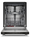 Bosch 500 Series 24'' 44 dBA Built-In Dishwasher Anti-Fingerprint Brushed Steel - SHX65DM5N