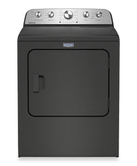 Maytag 5.4 Cu Ft. Top Load Washer with Pet Pro and 7.0 Cu Ft. Gas Dryer – Volcano Black  