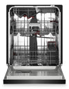 KitchenAid 24\" 44 dBA Dishwasher with 360° Max Jets™ Third Rack – PrintShield Stainless - KDFS424SPS 