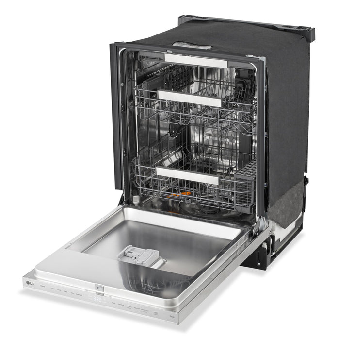 LG 24\" 44 dBA Built-In Top-Control Dishwasher with QuadWash® Pro - Stainless Steel - LDPH5554S