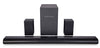 Proscan 32\" 5.1-Channel 140W Bluetooth Soundbar with Wired Subwoofer and Wireless Surround Sound
