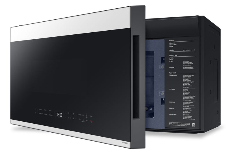 Samsung Bespoke 2.1 Cu. Ft. Over-the-Range Microwave with SmartThings Cooking - ME21DB650012AC 