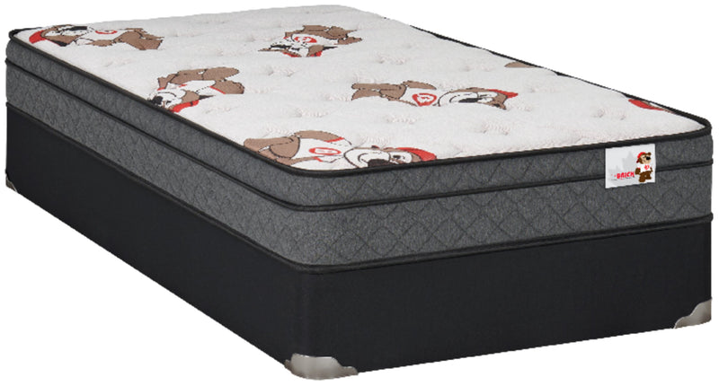 Brickley Eurotop Luxury Firm Twin Mattress