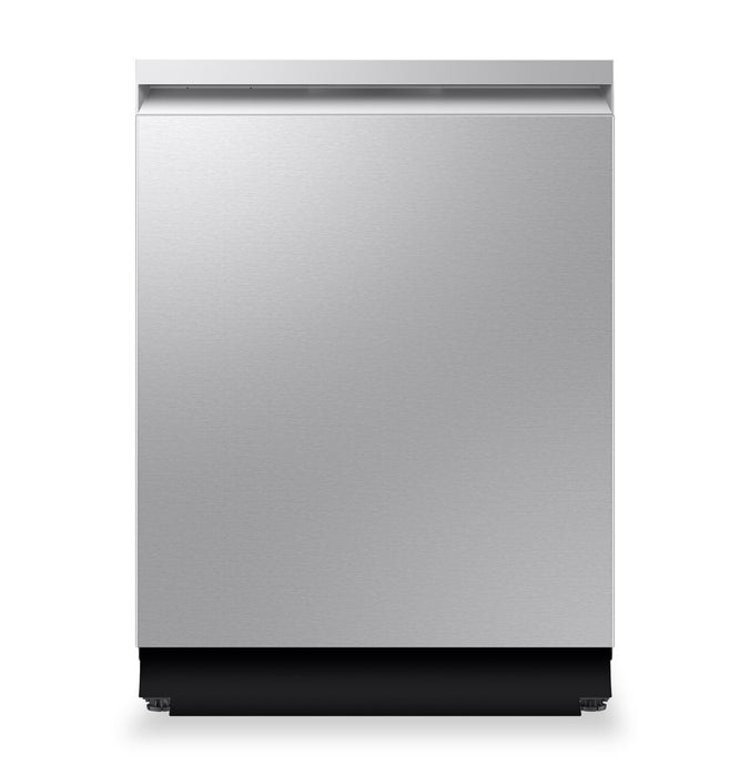 Samsung 24\" 38 dBA Top-Control Dishwasher with AI Wash and Third Rack - Stainless Steel - DW90F89T0USRAA