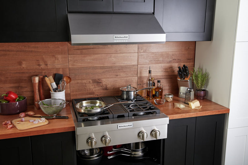 KitchenAid 30\" Commercial-Style Under-Cabinet Range Hood - KVUC600KSS 